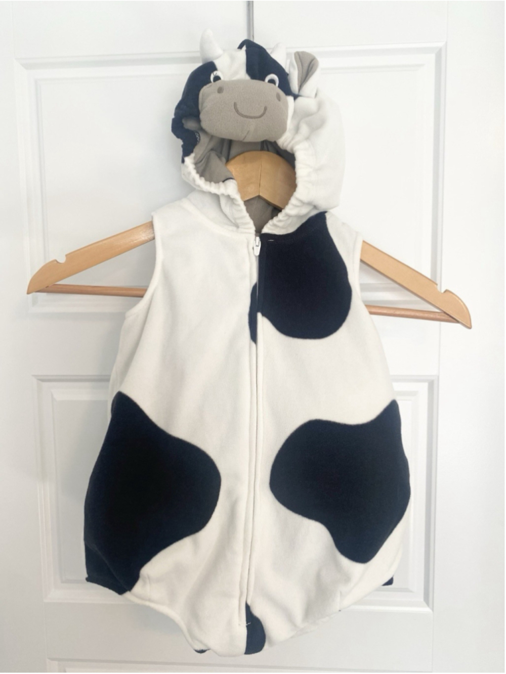Carter’s Baby Cow Halloween Costume 18 Months Hooded Fleece Zip Up